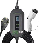 PRIMECOM Level 2 Electric Vehicle (EV) Charger (220V / 240Volt, 16Amp) Portab...