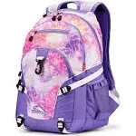 High Sierra Loop Backpack Unicorn clouds/lavender/white