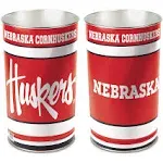 Nebraska Cornhuskers Wastebasket 15 inch