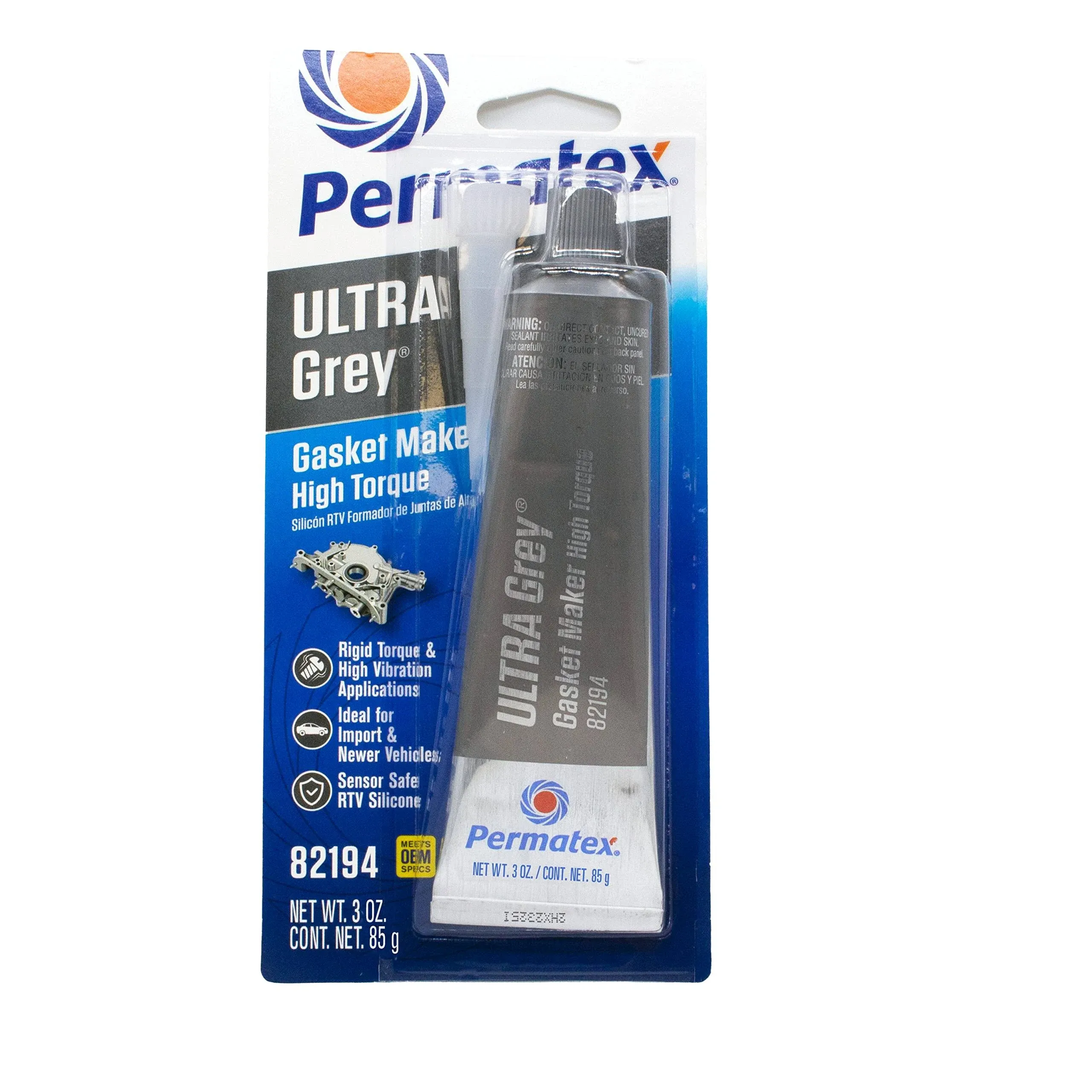 Permatex 3.5 Oz Ultra Grey Gasket Maker 82194