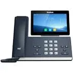 Yealink SIP-T58W Business VoIP Phone – HD Audio/Video, Wi-Fi Enabled, Desktop/Wall Mount – Classic Gray - Caribbean Importation