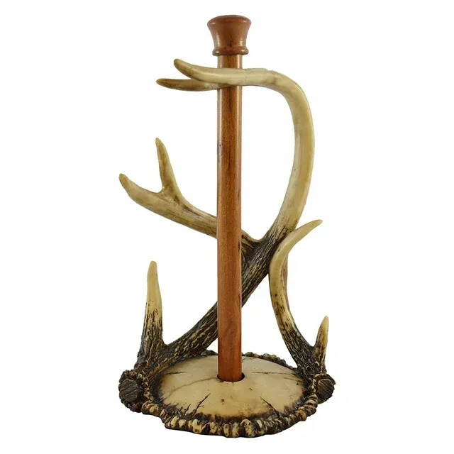 Pine Ridge Antler Collection Countertop Antler Paper Towel Holder