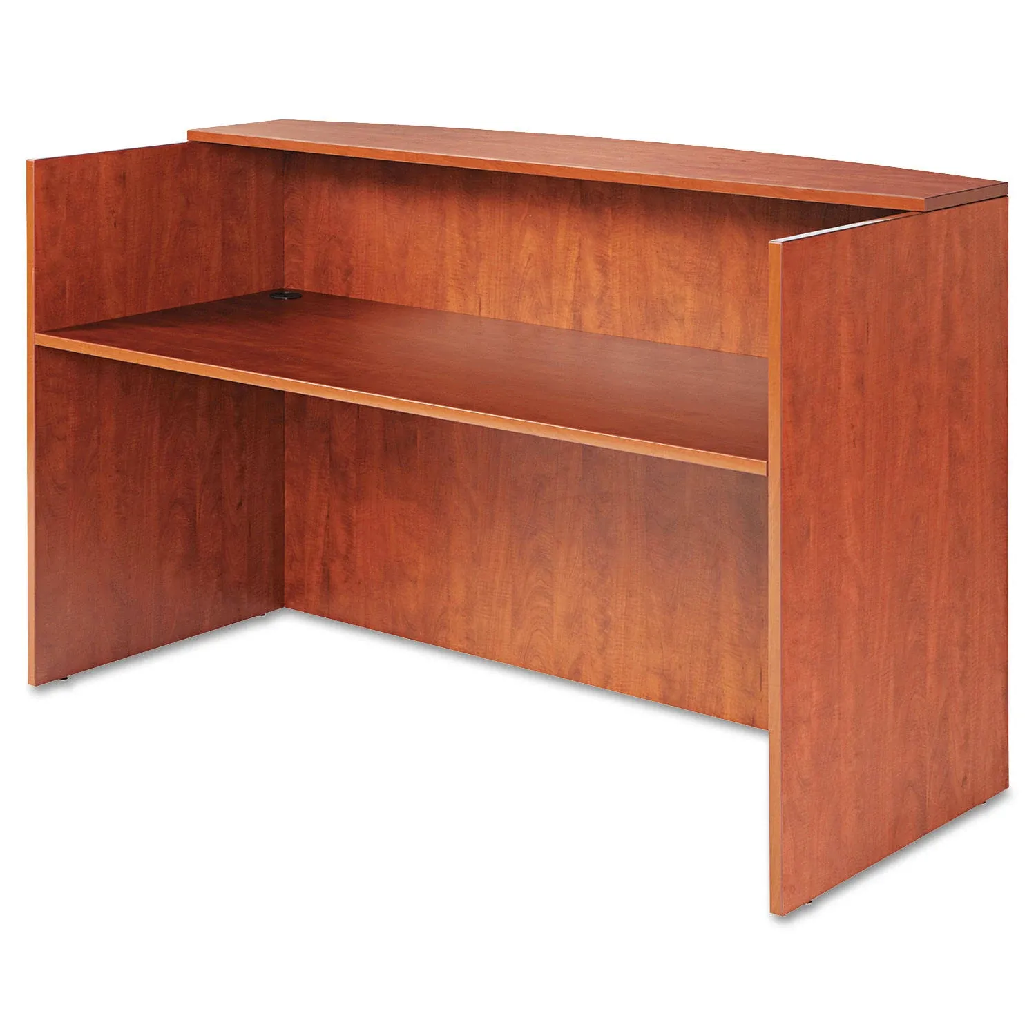 Alera VA327236MC Valencia Series Reception Desk - Med Cherry New