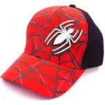 Marvel Spiderman Hat for Boys, Breathable Spiderman Baseball Cap for Toddlers, Boys Ages 3-9