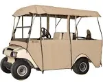 Classic Accessories Fairway 4-Person Deluxe 4-Sided Golf Cart Enclosure