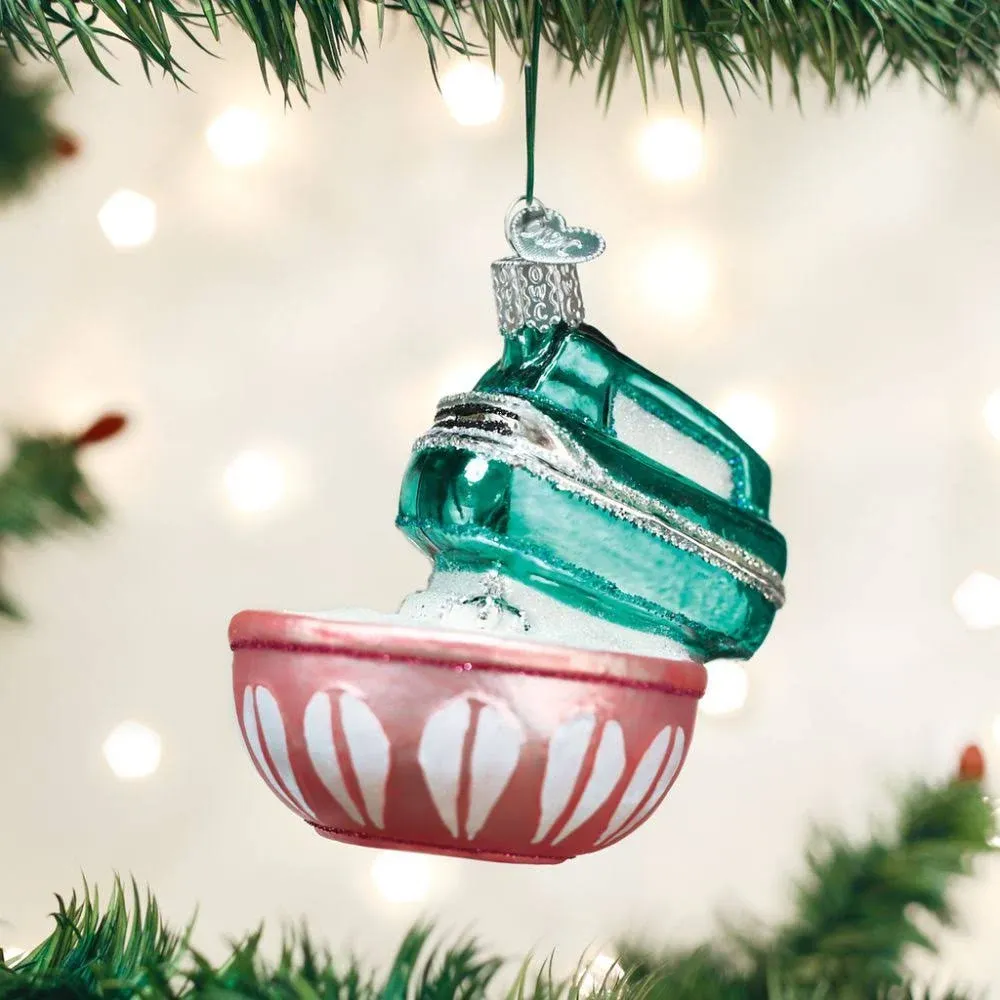 Old World Christmas Hand Mixer Ornament