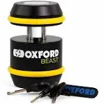 Oxford Beast Lock Padlock. Motorcycle Diamond Sold Secure. LK120 Single