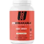 Unbreakable Performance 100% Whey - Thrilla 'n Vanilla - 25 Servings