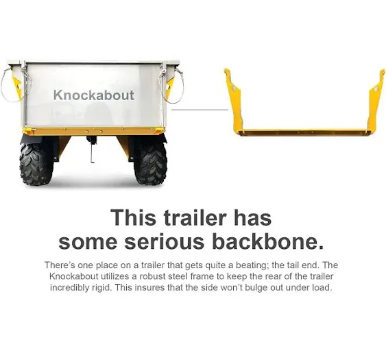 Zimmerman Knockabout Offroad ATV UTV Trailer