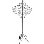 Design Toscano Castle Vecchio Renaissance-Style Floor Candelabra