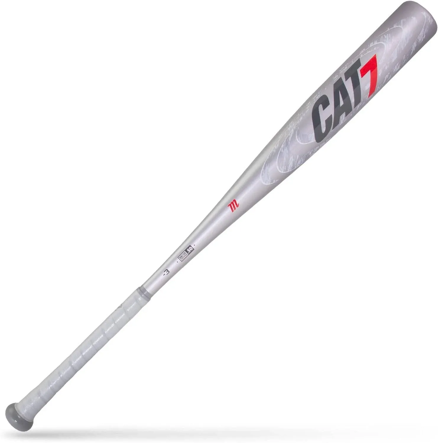 Marucci 2021 Cat7 Silver -3 Baseball BBCOR Bat