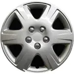 Premium Replica Hubcap, Replacement for Toyota Corolla 2005-2008, 15-inch Wheel Cover (1 Piece)