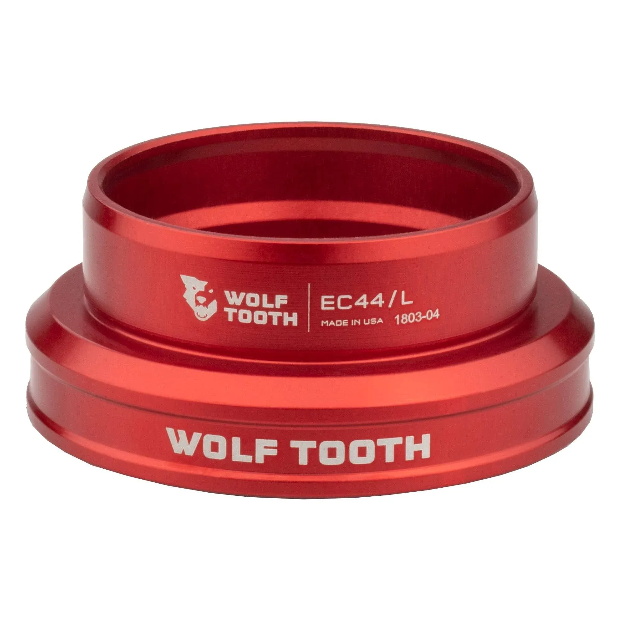 Wolf Tooth EC44/40 Performance Lower Headset - Red