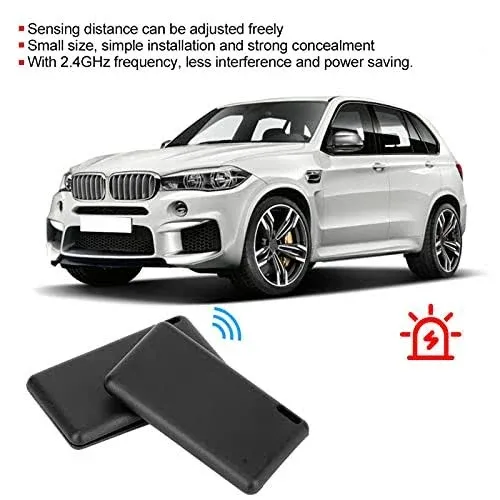 Shanrya Auto Immobilizer Anti-Robbing Dual Strong Concealment Engine Immobilizer Strong Compatibility Adjust Sensing Distance Anti-Theft Anti-Hijacking Auto Car Intelligent Alarm for 12V Car