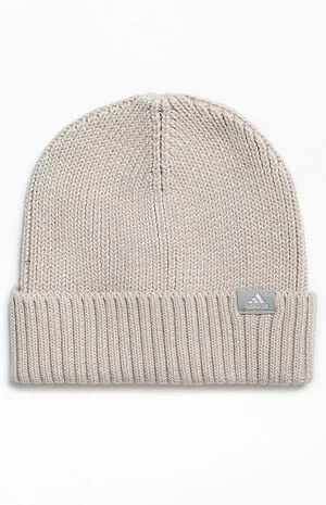 Adidas Ribbed Cuff Knit Beanie Hat Women&#039;s Fit