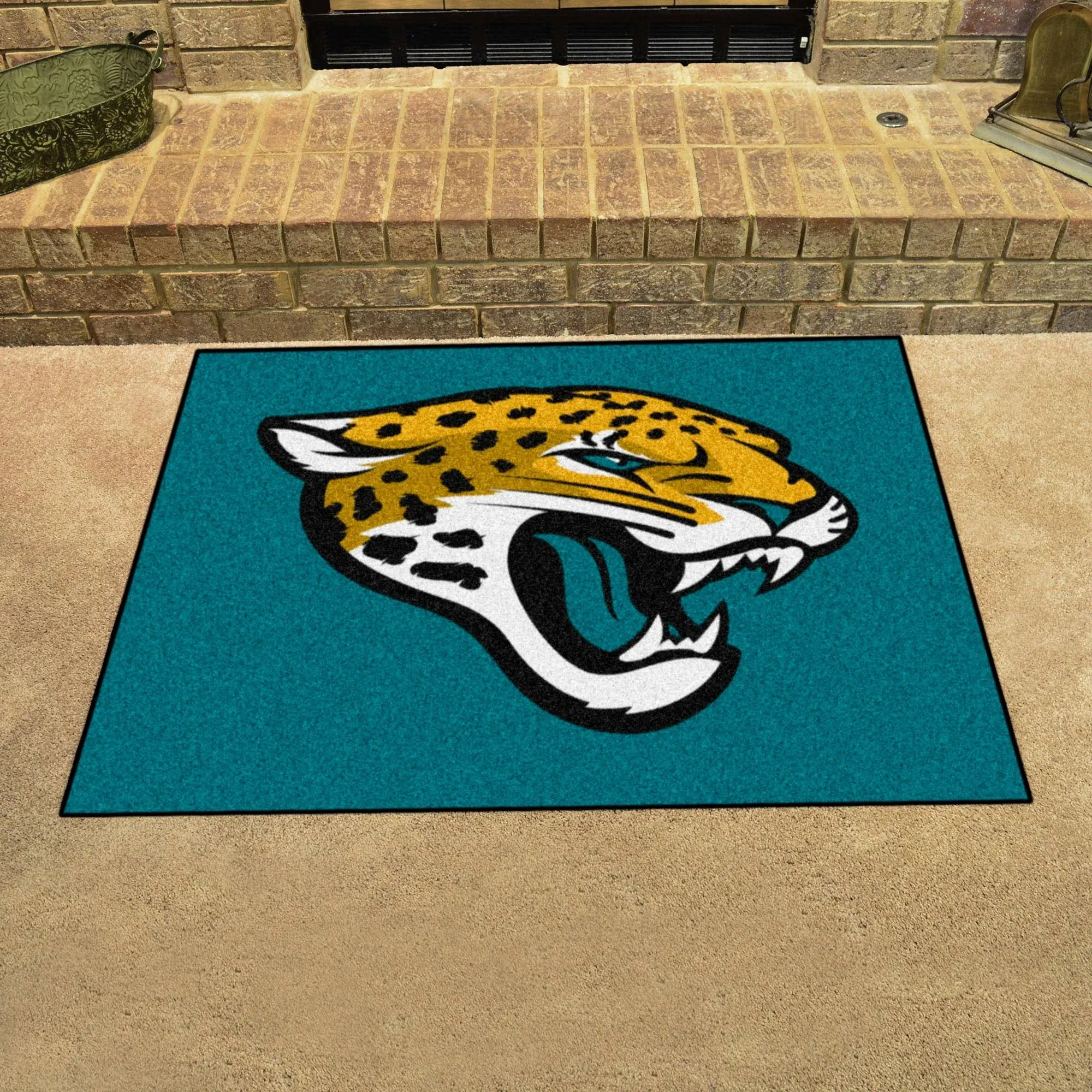 FANMATS Jacksonville Jaguars All-Star Rug - 34 in. x 42.5 in.