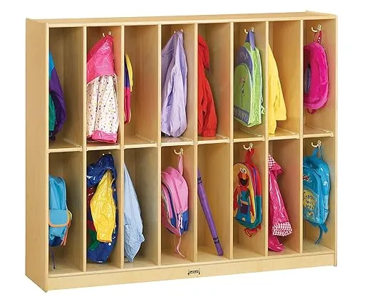 Jonti-Craft Locker Twin Trim, 2, Wood