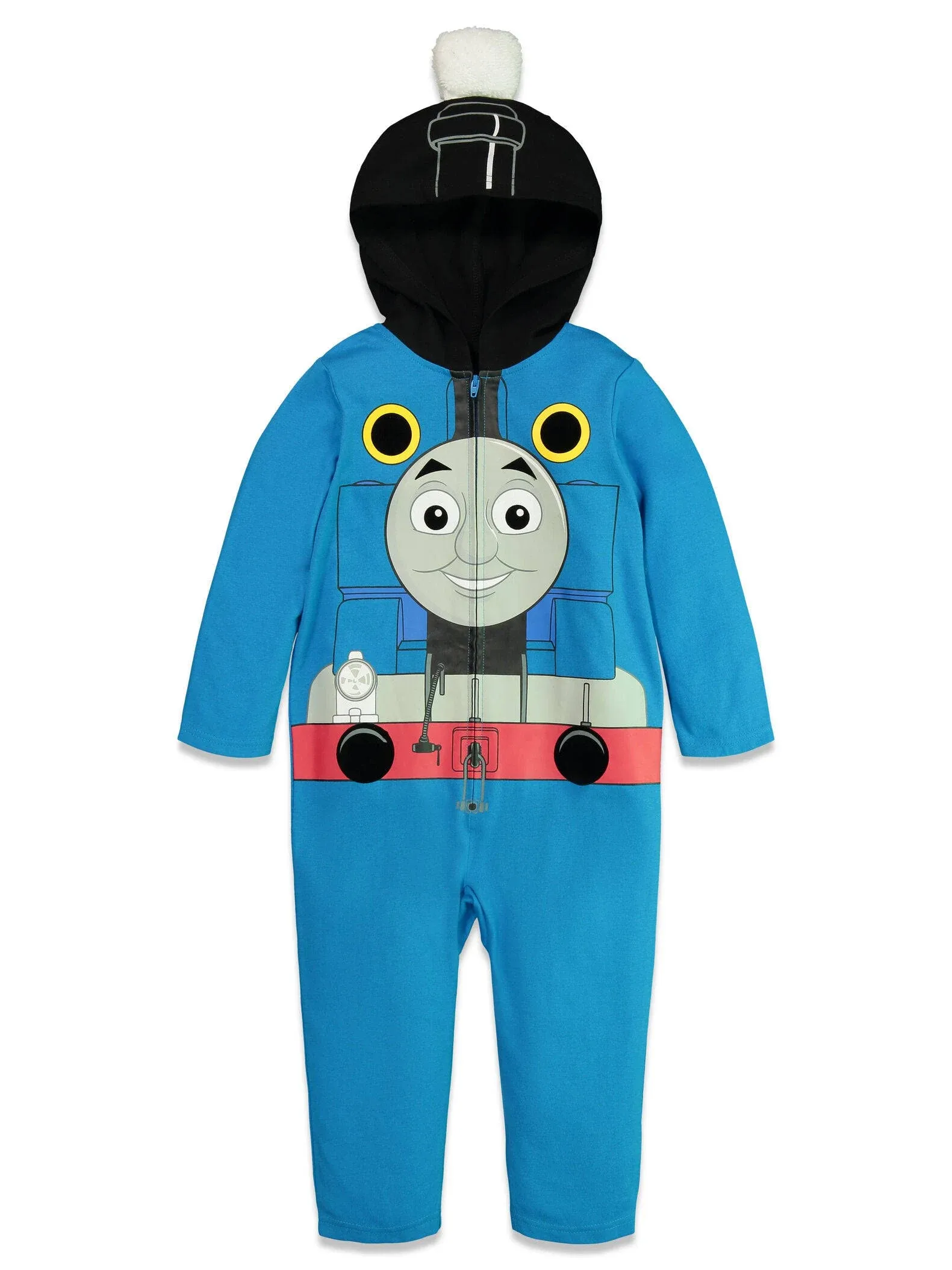 THOMAS & FRIENDS Tank Engine Baby Zip Up Cosplay Costume Coverall Infant to Toddler