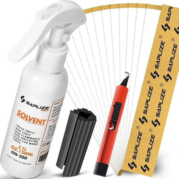 SAPLIZE Golf Grip Kits for Regripping Golf Clubs, Options Including 15 Golf Grip