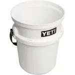 YETI Loadout 5-Gallon Bucket, Impact Resistant Fishing/Utility Bucket, White