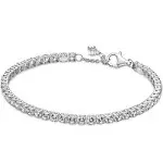 Pandora Sterling Silver Sparkling Tennis Bracelet