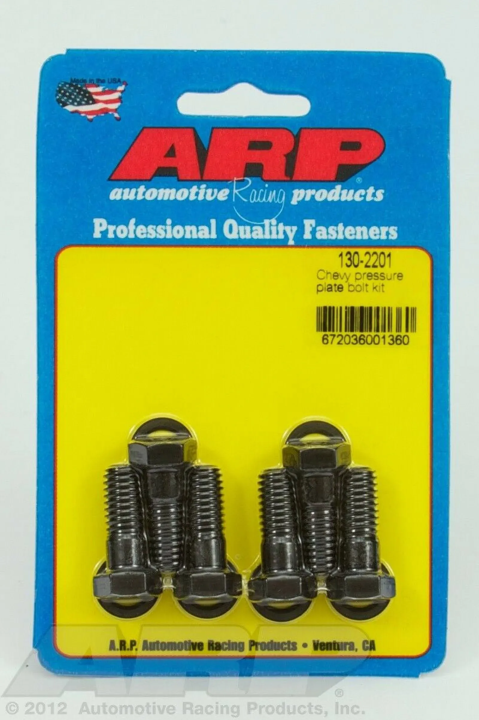 ARP 130-2201 Chevy Pressure Plate Bolt Kit