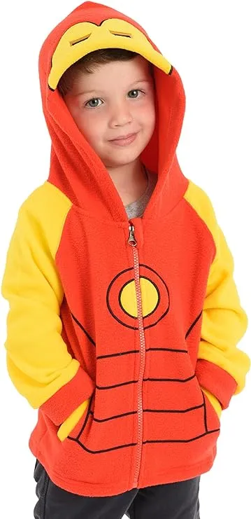 Kids Fleece Sweatshirt Jacket - Baby Boy & Girl Sweater Outerwear Coat Toddler Full Zip Hoodie for Children