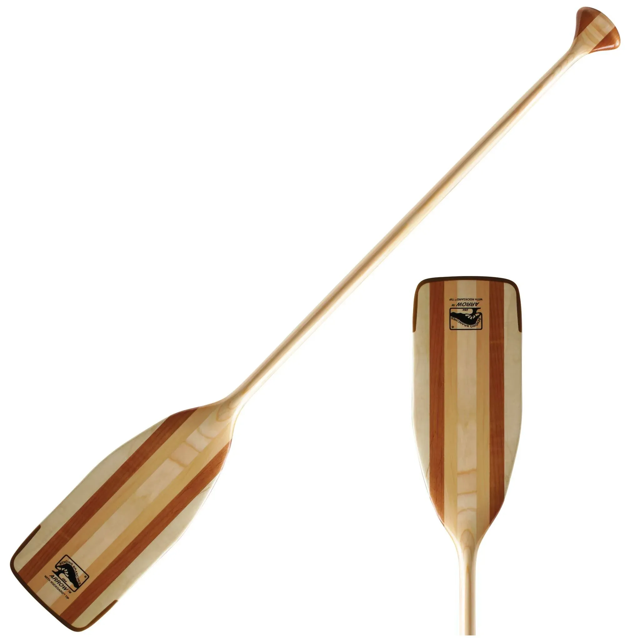 BENDING BRANCHES Arrow Wood Canoe Paddle for Rivers or Lakes