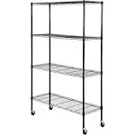 VEVOR Storage Shelving Unit Garage Storage Rack 4-Tier Adjustable 700 lbs Load