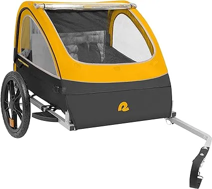 Retrospec Rover Kids Bicycle Trailer Single and Double Passenger Children’s Foldable