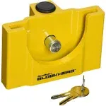 CT Johnson Enterprises (TCL3-YL) Deadbolt Blockhead Trailer Coupler Lock