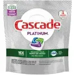 Cascade Dishwasher Detergent Platinum ActionPacs