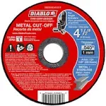 Diablo DBD045040101F 4-1/2" Metal Cut-Off Disc