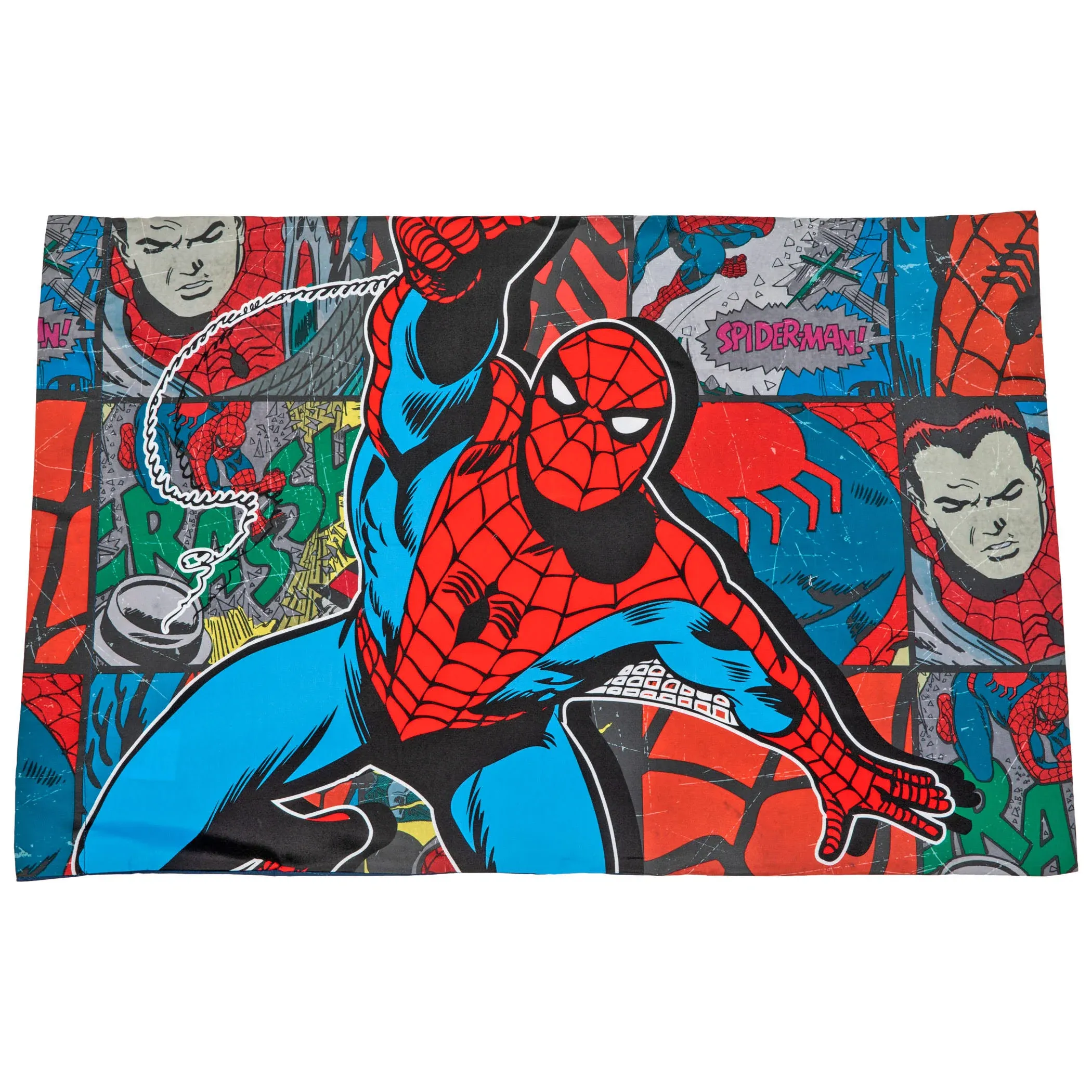 Spider-Man Jump Kick Pillowcase