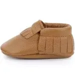 Birdrock Baby Moccasins - Premium Soft Sole Leather Boys and Girls Shoes for Infants, Babies, Toddlers