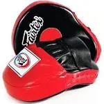 FAIRTEX FOCUS MITTS FMV 9 BLACK RED BOXING MUAY THAI MMA ULTIMATE CONTOURED MMA