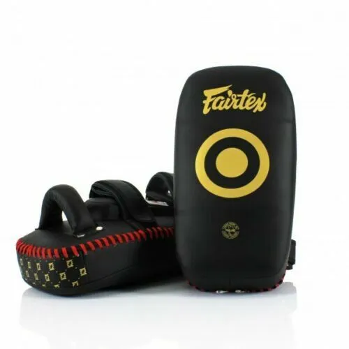 Fairtex Muay Thai Curved Kick Pads  KPLC5 6 Training kicking pads Standard Small