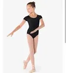 Bloch Dance Girls Dujour Microlux Short sleeve Leotard