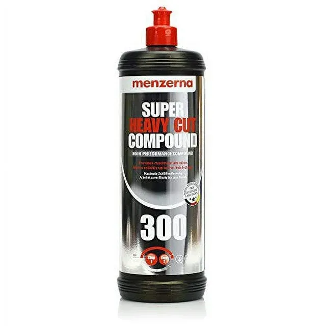 menzerna 300 Super Heavy Cut Compound with Free Microfiber Towel