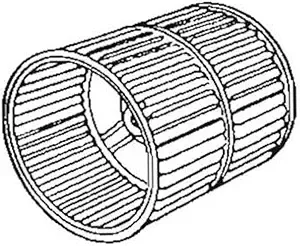 Suburban 350206 Furnace Room Air Wheel