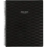 At-a-glance Elevation Academic Weekly/Monthly Planner 2023-2024, 11 x 8.5, Black Cover, 12-Month (July to June)