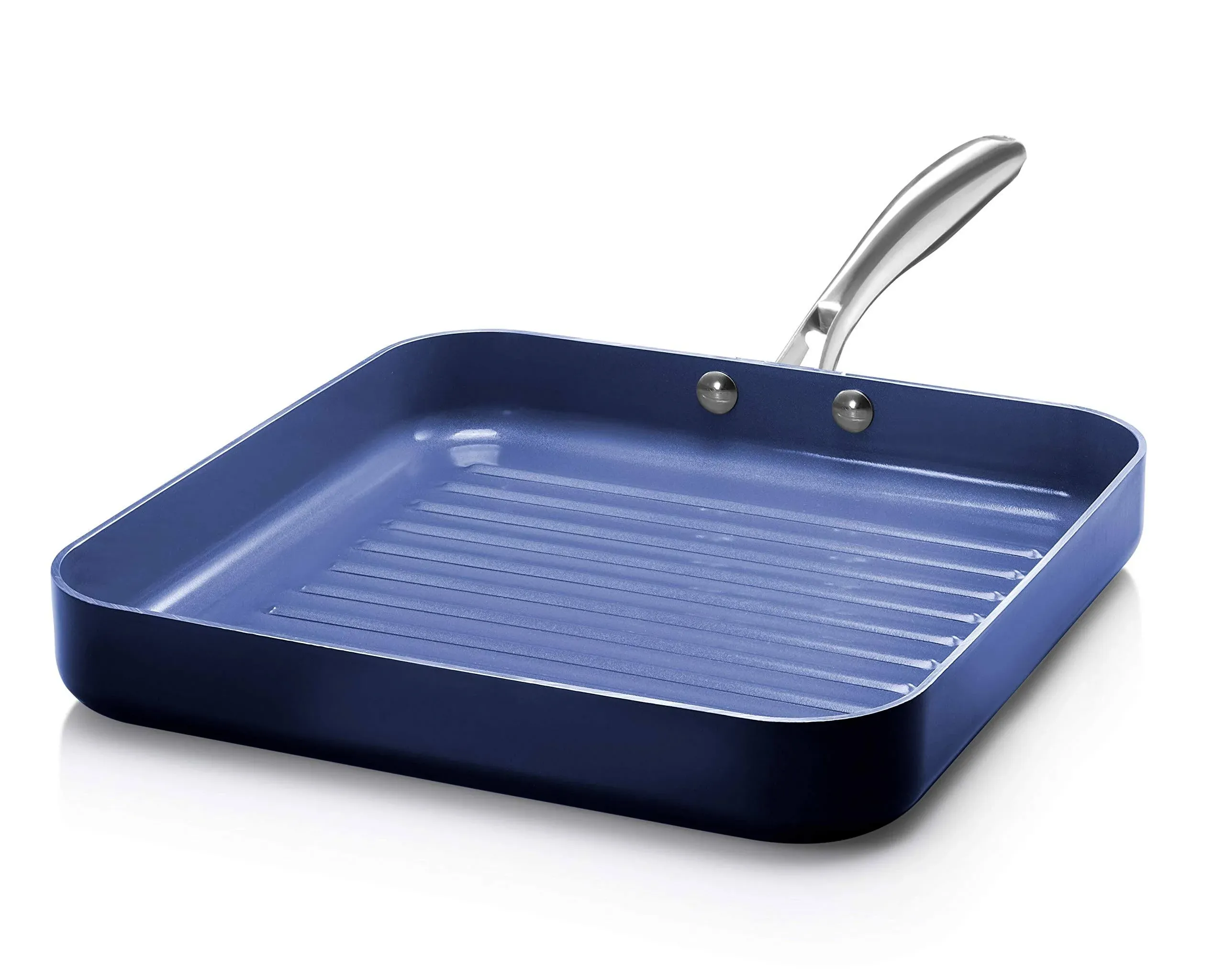 Granitestone 10.5 inch Grill Pan, Blue