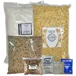 Beginner Bourbon Recipe Mash and Fermentation Kit - Make Your Own Bourbon at Home - Gifts for Whiskey Lovers - Gifts for Him - Gifts for Dad