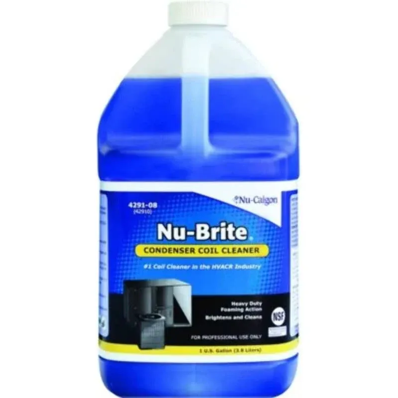 Nu-Calgon 4291-08 Nu-Brite Coil Cleaner 1 Gallon