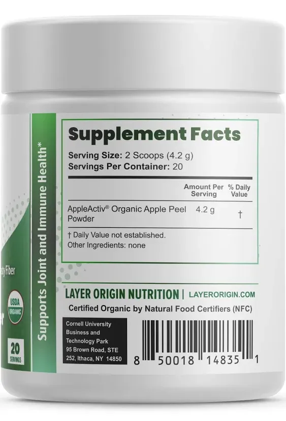 Layer Origin Organic Apple Peel Powder
