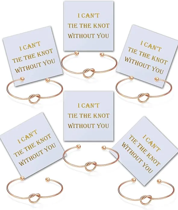 CHICNOW Bridesmaid Gifts Bridesmaid Proposal Gifts Rose Gold Bangle for Girls  