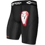 Shock Doctor Youth Core Compression with Bioflex Cup, XL, Black