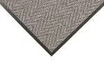 NoTrax 118S0048GY Low Profile Scraper Entrance Mat Arrow Trax, 118 4X8 Gray