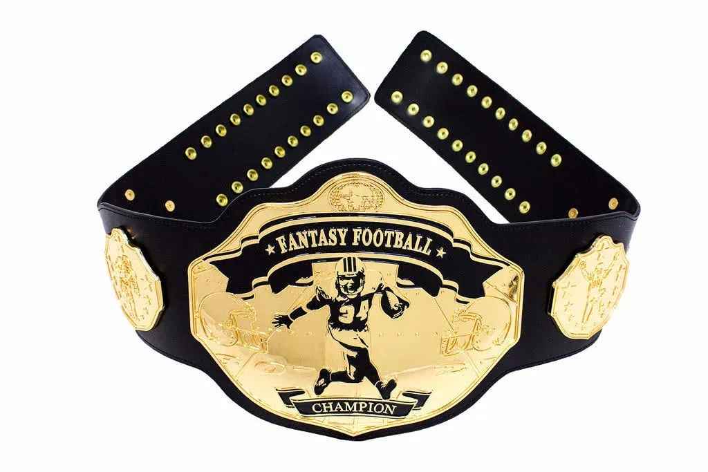 Undisputed Belts Fantasy Football Championship Belt Trophy Prize High-Step