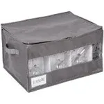 Honey Can Do Stemware Storage Box - Gray